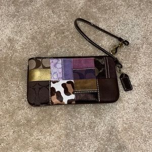Coach wristlet.